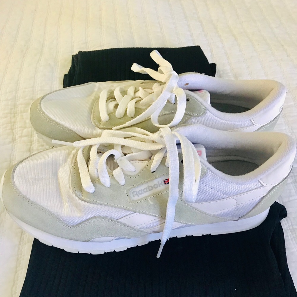 Classic Reebok Nylon and Suede